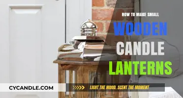 Crafting Cozy Wooden Candle Lanterns: A Simple DIY Guide