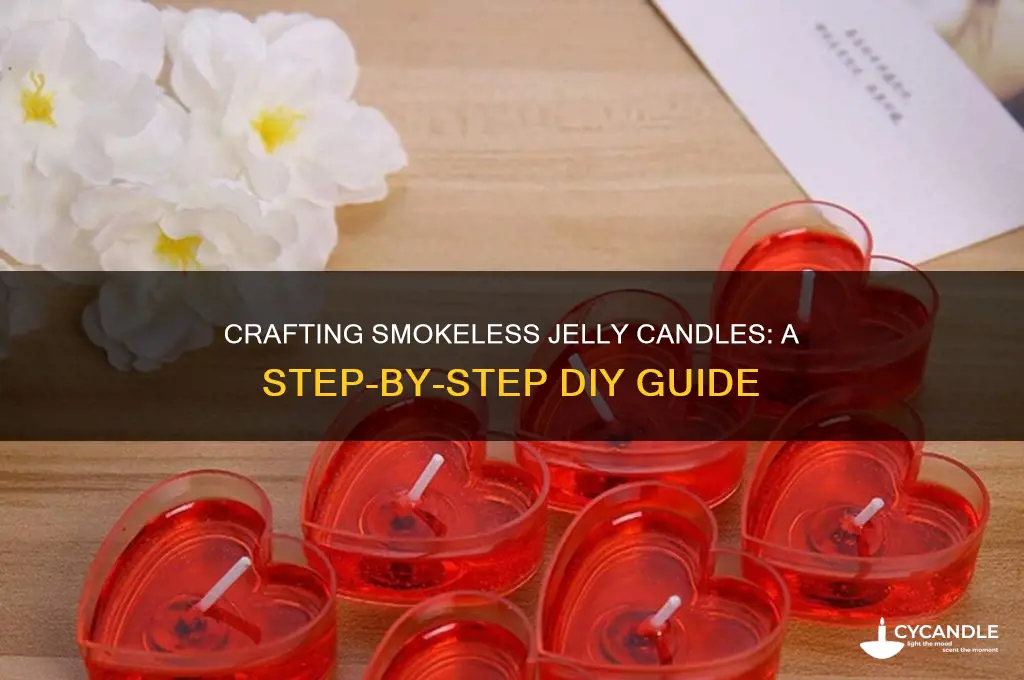 how to make smokeless jelly candles