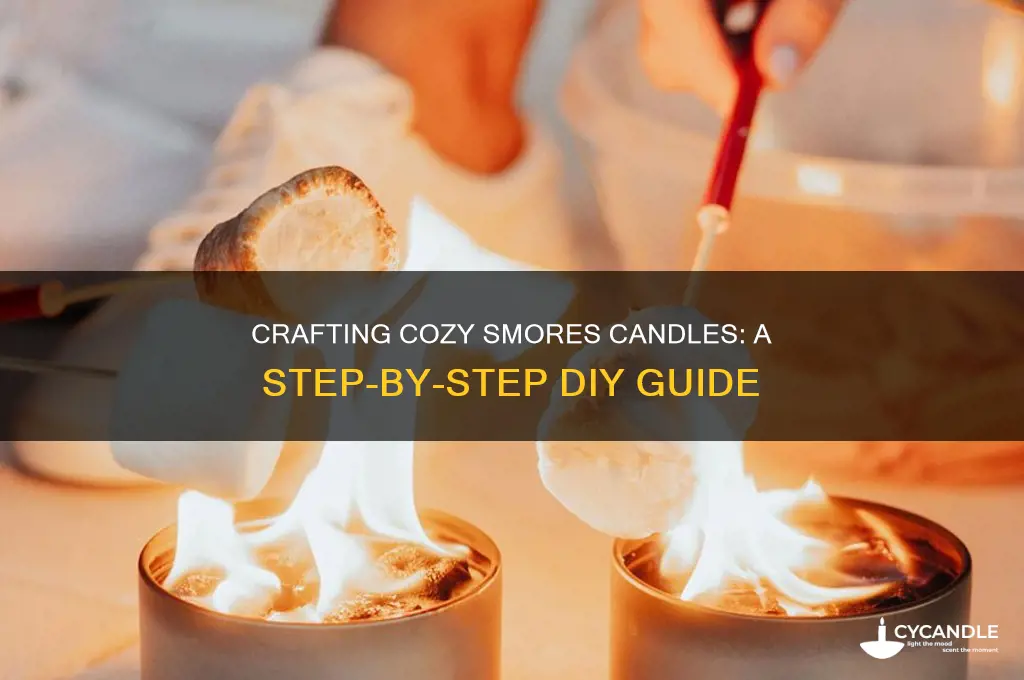 how to make smores candle