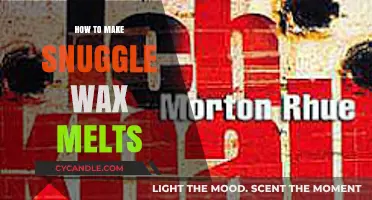 Crafting Cozy Scents: A Guide to Making Snuggle Wax Melts
