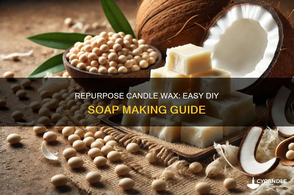 how to make soap out of candle wax