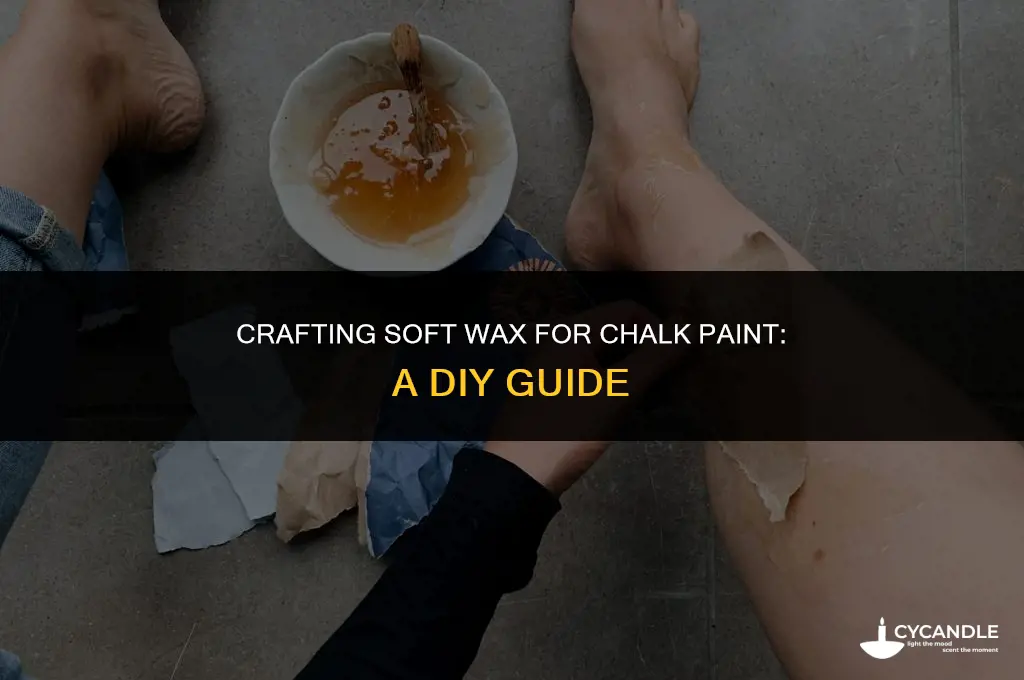 how to make soft wax for chalk paint
