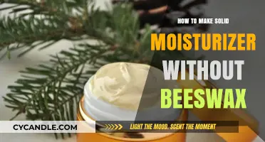 DIY Beeswax-Free Solid Moisturizer: Easy, Natural, and Nourishing Recipe