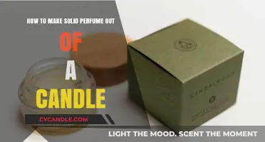 Transform Your Candle into Solid Perfume: A Creative DIY Guide
