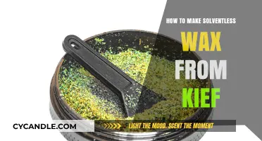Crafting Solventless Wax from Kief: A Step-by-Step Guide