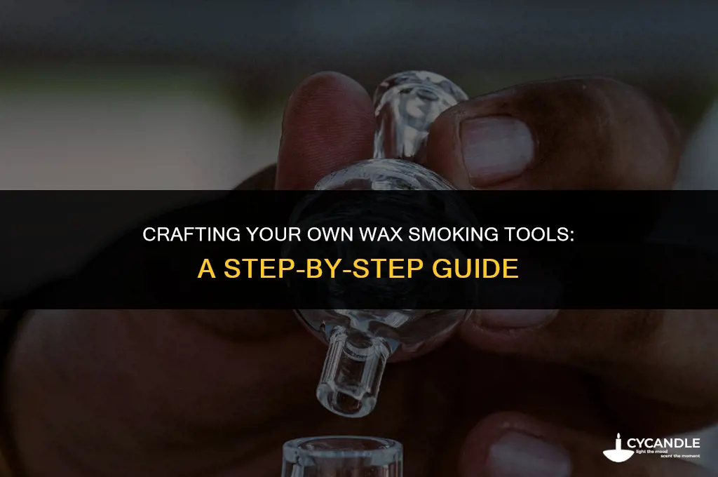 how to make something to smoke wax