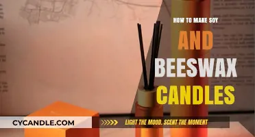 Crafting Eco-Friendly Soy and Beeswax Candles: A Step-by-Step Guide