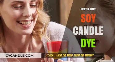 Crafting Vibrant Soy Candle Dye: A Simple DIY Guide