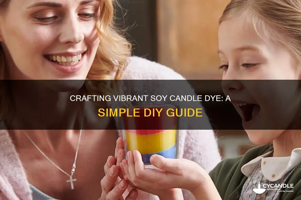 how to make soy candle dye
