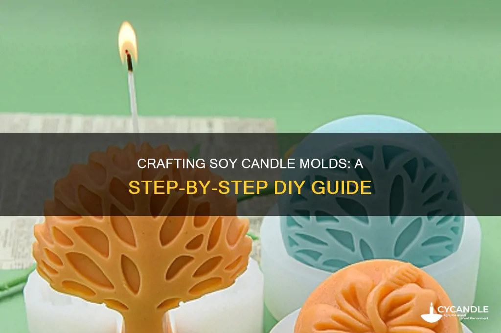 how to make soy candle molds