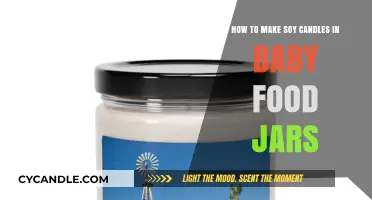 Crafting Soy Candles in Baby Food Jars: A Simple DIY Guide