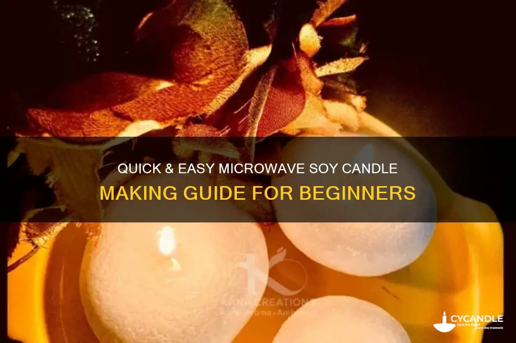 how to make soy candles in microwave