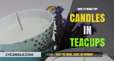 Crafting Soy Candles in Teacups: A Creative DIY Guide
