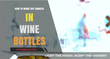 Crafting Soy Candles in Wine Bottles: A Creative DIY Guide