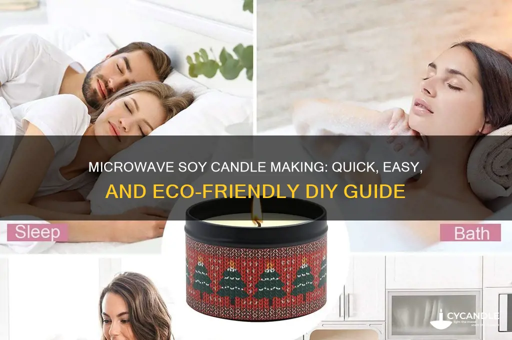 how to make soy candles micriwave
