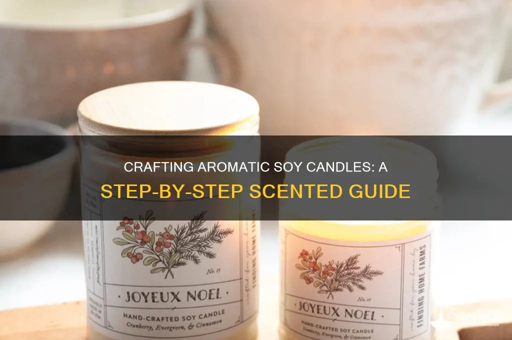 how to make soy candles scented