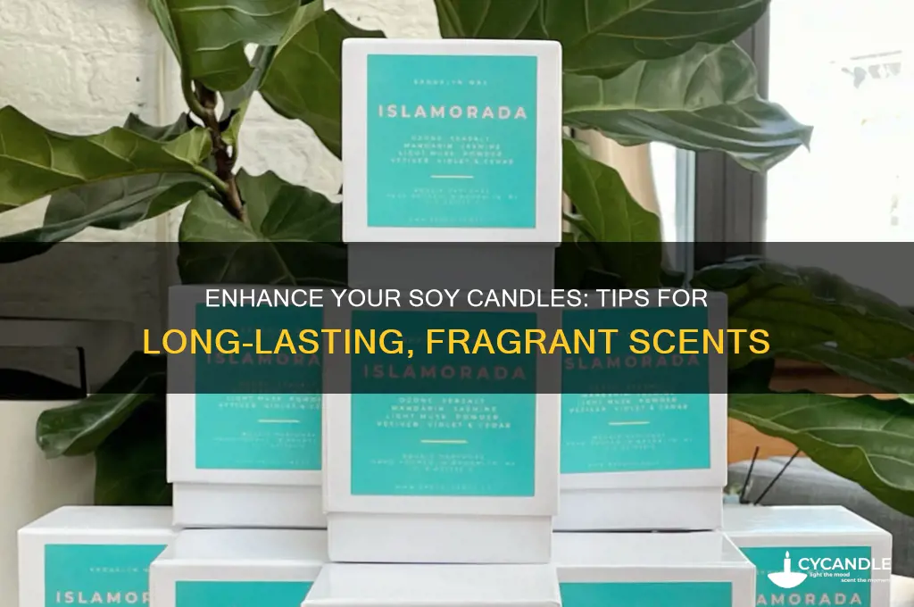 how to make soy candles smell