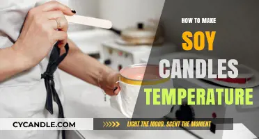 Mastering Soy Candle Making: Optimal Temperature Tips for Perfect Results