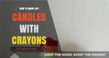 Creative DIY: Making Soy Candles with Crayons for Unique Home Decor