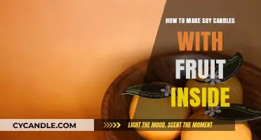 Crafting Soy Candles with Fresh Fruit: A Step-by-Step Guide