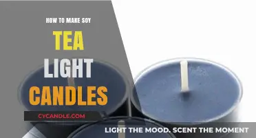 Crafting Soy Tea Light Candles: A Simple DIY Guide