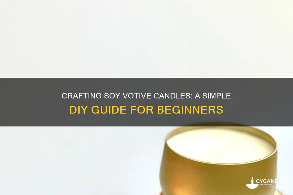 how to make soy votive candles