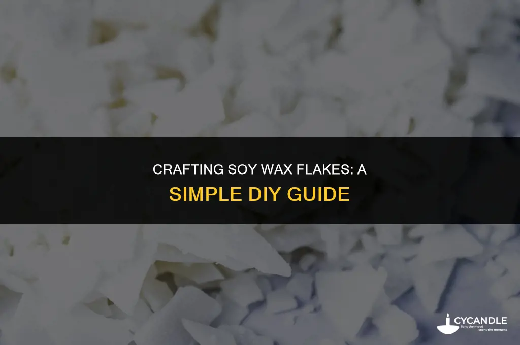 how to make soy wax flakes