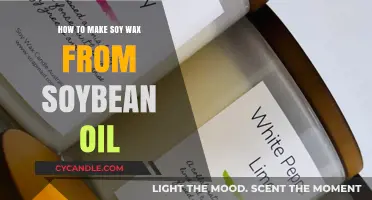 Eco-Friendly Crafting: Transforming Soybean Oil into Soy Wax