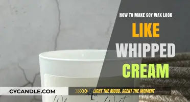 Crafting Soy Wax Whimsy: A Guide to Whipped Cream Illusion