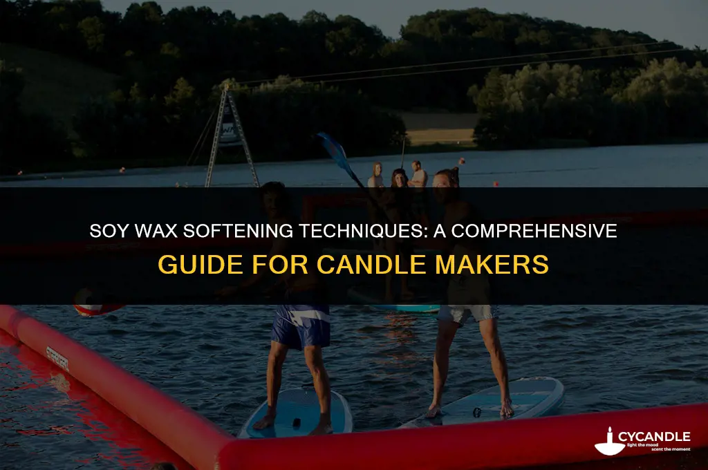 how to make soy wax softer