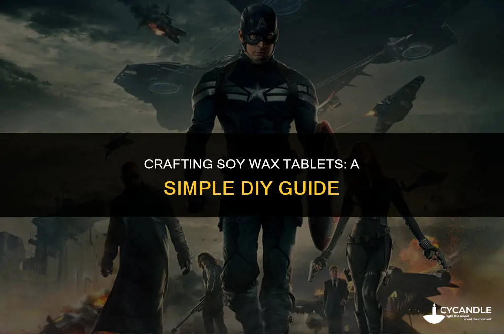 how to make soy wax tablets