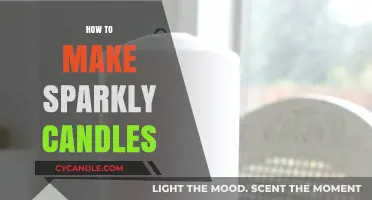 Crafting Sparkly Candles: Easy DIY Guide for Glowing Elegance