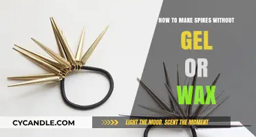 DIY Spikes: Styling Your Hair Without Gel or Wax
