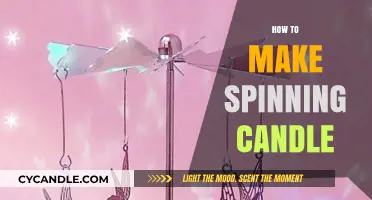 Crafting a Mesmerizing Spinning Candle: A Step-by-Step DIY Guide