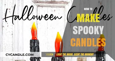 Crafting Creepy Candles: Easy DIY Spooky Decor Ideas