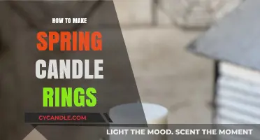 Crafting Spring Candle Rings: Easy DIY Guide for Seasonal Decor