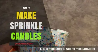 Crafting Sprinkle Candles: Easy DIY Guide for Colorful Creations