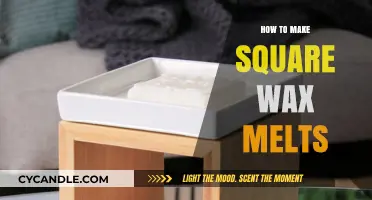 Crafting Square Wax Melts: A Step-by-Step DIY Guide