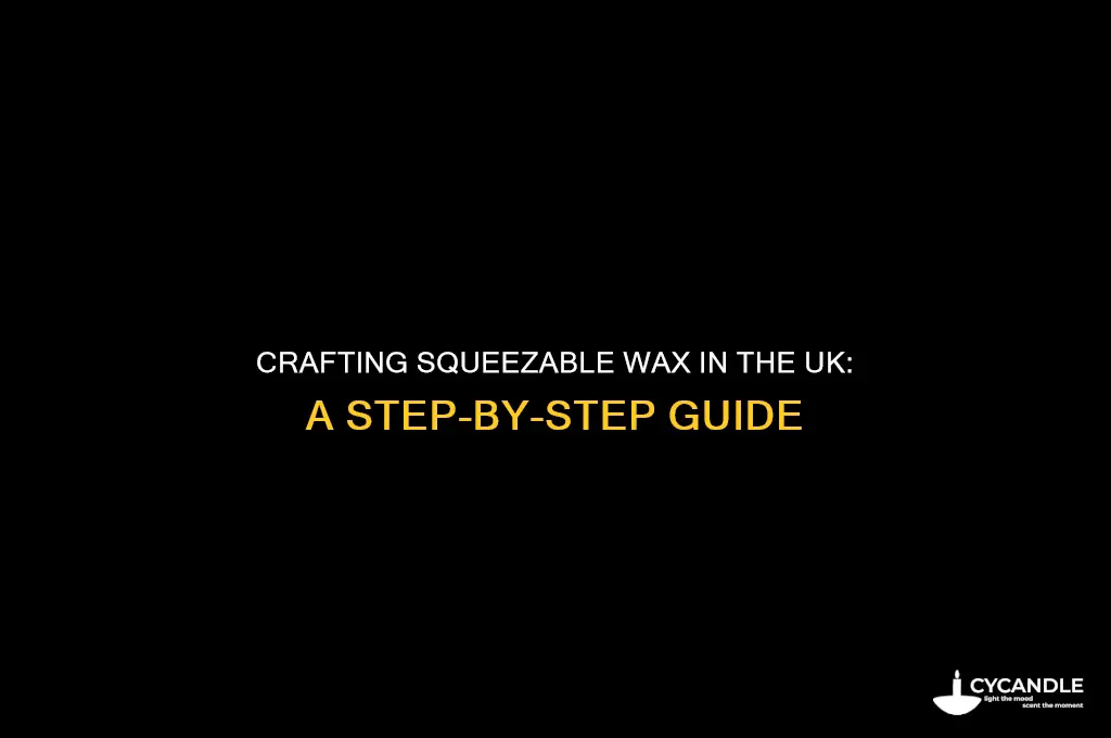 how to make squeezable wax uk