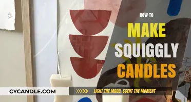 Crafting Unique Squiggly Candles: A Step-by-Step DIY Guide