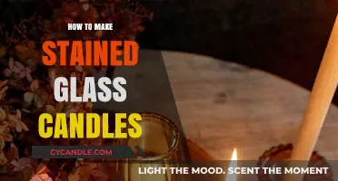 Create Stunning Stained Glass Candles: Easy DIY Craft Guide