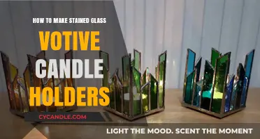 Crafting Stained Glass Votive Candle Holders: A DIY Guide