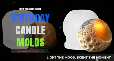 DIY Stick Birthday Candle Molds: Easy Crafting Guide