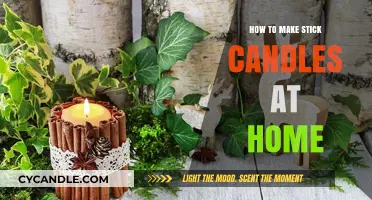 Crafting Stick Candles: A Simple DIY Home Guide