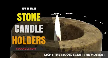 Crafting Elegant Stone Candle Holders: A DIY Guide for Beginners