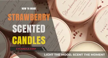 Crafting Sweet Strawberry Scented Candles: A DIY Guide