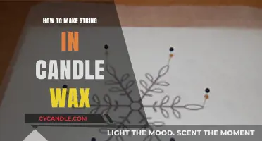 Crafting Wax-Dipped Strings: A Step-by-Step Candle-Making Guide