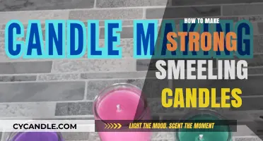 Crafting Strong-Smelling Candles: Essential Tips for Long-Lasting Aromas