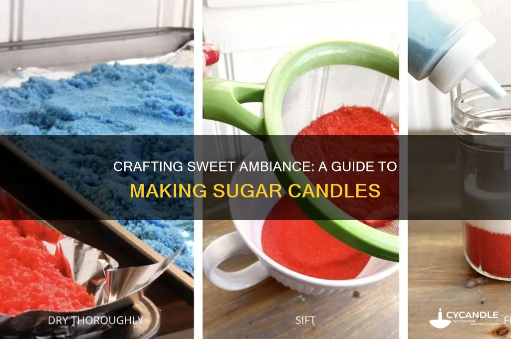 how to make sugar candles