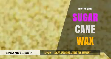 Crafting Sugar Cane Wax: A Sustainable DIY Guide for Smooth Skin
